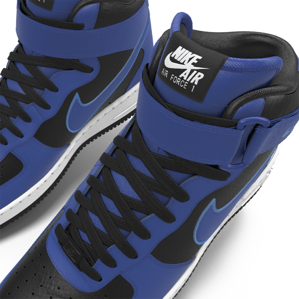 Royal blue air force 1 mid online